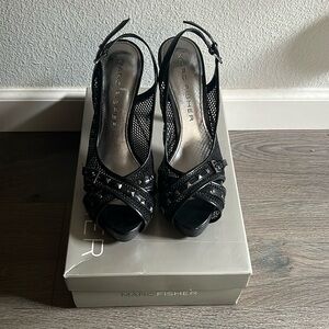 Marc Fisher Black Heels